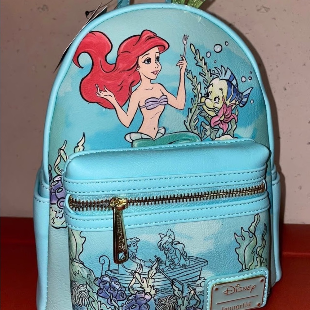Loungefly Mini Backpack Ariel The Little Mermaid Disney